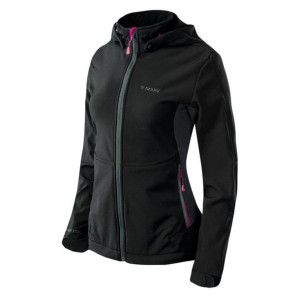 Damska kurtka Brugi 2NAX softshell czarno-szary rozmiar L