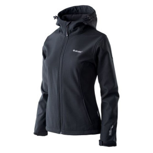 Damska kurtka softshell Hi-Tec Lady Caria II czarna rozmiar XL
