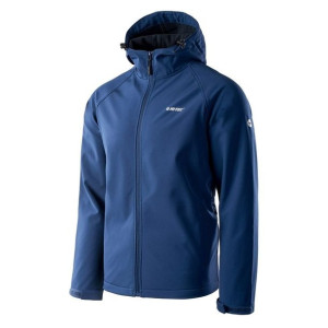 Męska kurtka softshell Hi-Tec Neti granatowa rozmiar XXXL