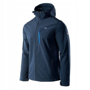 Męska kurtka Elbrus Iver softshell granatowy rozmiar XXXL