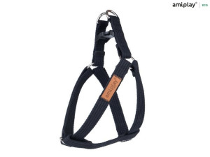 amiplay Szelki regulowane Cotton S Czarny