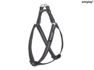amiplay Szelki regulowane Reflective S Czarny