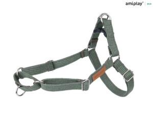 amiplay Szelki regulowane EASY GO Cotton M Khaki