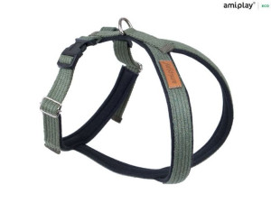 amiplay Szelki regulowane Grand Soft Cotton S Khaki