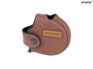 amiplay Obudowa na smycz automatyczną Cambridge Brązowy