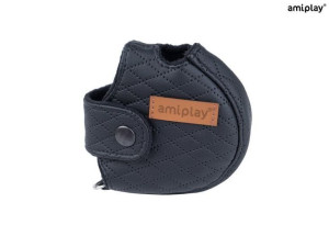 amiplay Obudowa na smycz automatyczną Cambridge XL Czarny