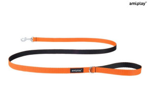 amiplay Smycz Twist S Pomarańczowy