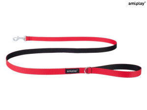 amiplay Smycz Twist L Czerwony