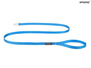 amiplay Smycz Reflective M Niebieski