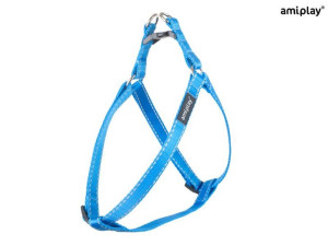 amiplay Szelki regulowane Reflective L Niebieski