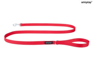 amiplay Smycz Basic XL Czerwony