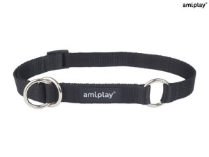 amiplay Obroża półzaciskowa Basic L Czarny