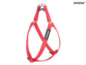 amiplay Szelki regulowane Basic XL Czerwony