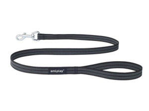 Smycz Rubber czarna