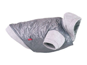 Kurtka z kapturem Boston 29 cm Yorkshire Terrier szara