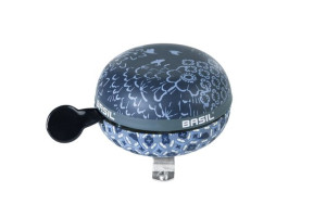 BASIL BOHEME DZWONEK BICYCLE BELL, 80mm Ø, indigo blue