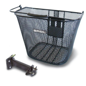 Basil Kosz Przedni Bremen + Baseasy Stem Holder, Black