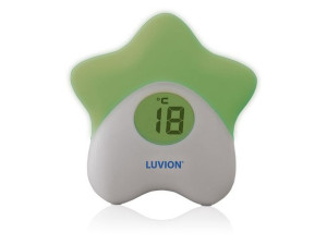 LUVION Glowstar 2 w 1 - Świecąca lampka gwiazda z termometrem