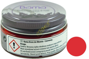 BAMA G56 PASTA KREM BALSAM odżywiająco-pielęgnujący w SŁOIKU 018 CZERWONY