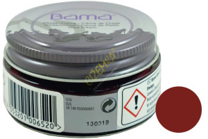 BAMA G56 PASTA KREM BALSAM odżywiająco-pielęgnujący w SŁOIKU 026 BORDOWY