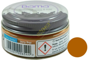 BAMA G56 PASTA KREM BALSAM odżywiająco-pielęgnujący w SŁOIKU 031 J BRĄZOWY