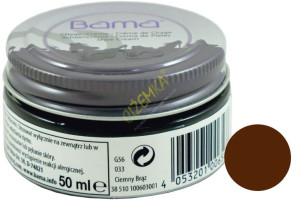 BAMA G56 PASTA KREM BALSAM odżywiająco-pielęgnujący w SŁOIKU 033 C BRĄZ