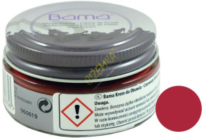 BAMA G56 PASTA KREM BALSAM odżywiająco-pielęgnujący w SŁOIKU 085 C CZERWONY
