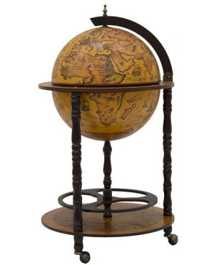 Globobar Drewniany  93x50x50 CM
