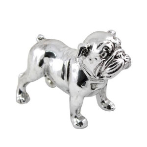 Figura Bond Szczeniak Buldog Metal 11,5x14cm