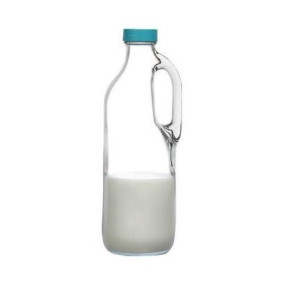 Butelka szklana z uchem Vita 1,4 L