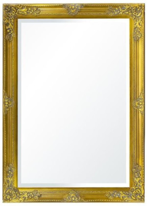 Stylowa Rama lustro złoto 76x106x3,5cm rama 8cm