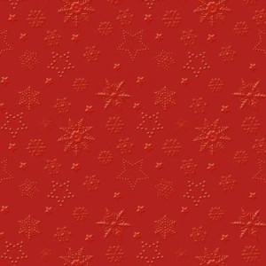 Pl Serwetki Inspiration Winter Flakes (Red)