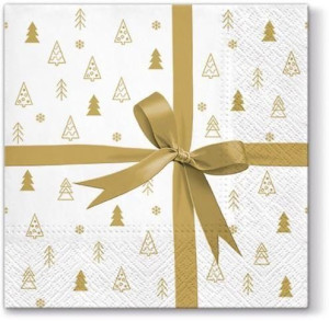 Pl Serwetki Gift (Gold)