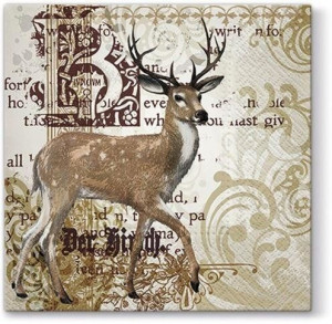 Pl Serwetki Majestic Deer