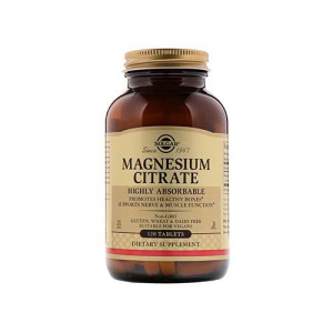 SOLGAR Magnesium Citrate - 120tabs