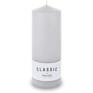 Pl Szary Świeca K Classic Mat Walec Xl Fi8