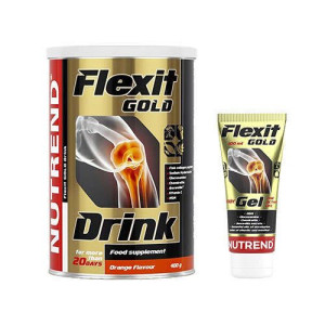 NUTREND Flexit Drink Gold - 400g + Flexit Gold Gel - 100ml
