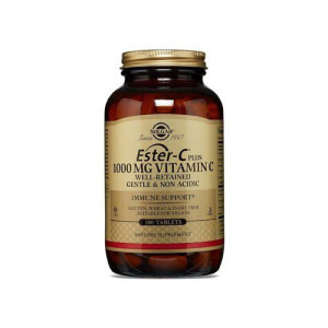SOLGAR Ester-C Plus 1000mg Vitamin C - 180tabs