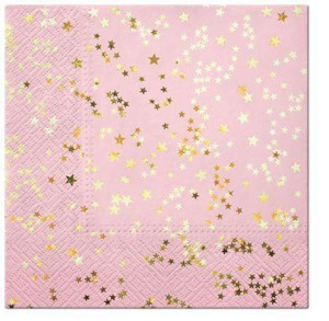 Pl Serwetki Stars Confetti