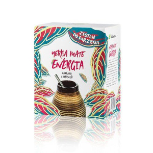INTENSON Zestaw Yerba Mate Energia 150g + bombilla + naczynie