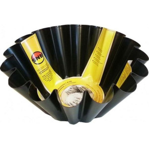 Blacha do pieczenia forma czarna karbowana 23 cm