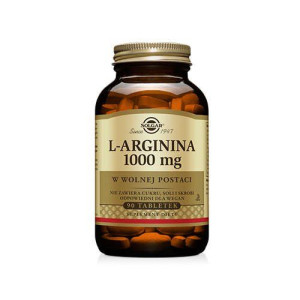 SOLGAR L-Arginina 1000mg - 90vtabs. PL