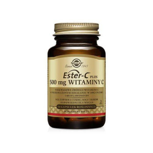 SOLGAR Ester-C Plus 500mg Witaminy C - 50vcaps