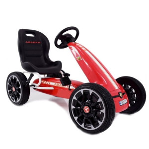 Wielki Licencjonowany Gokart Fiat Abarth Koła Eva Jakość /pb9388a