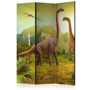 Parawan 3-częściowy - Dinozaury [Room Dividers]