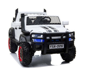 Mega Dzip 4x4, Miękkie Koła Eva, Miękkie Siedzenie, Panel, Full Opcja 2x12v