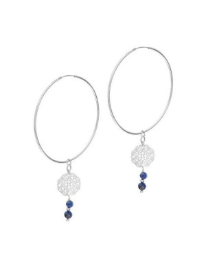 Kolczyki koła lapis LITA 925