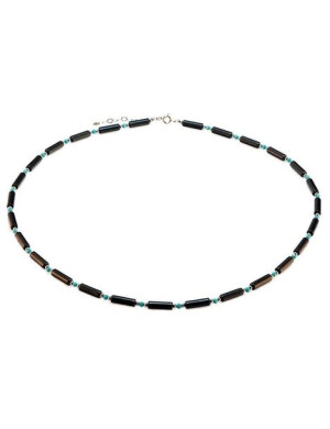 Naszyjnik UNISEX Hematyt 925