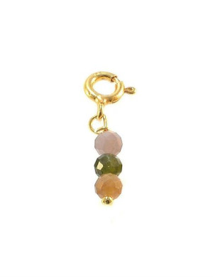 Charms Kolorowy Turmalin 925