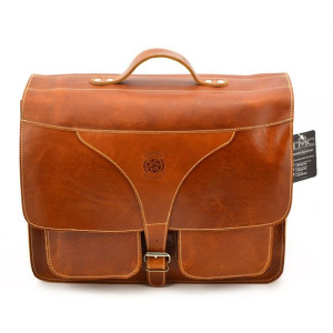 Klasyczna torba Podhale Regionals b903 koniak